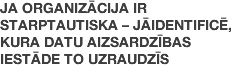 Ja organizācija ir starptautiska – jāidentificē, kura datu aizsardzības iestāde to uzraudzīs